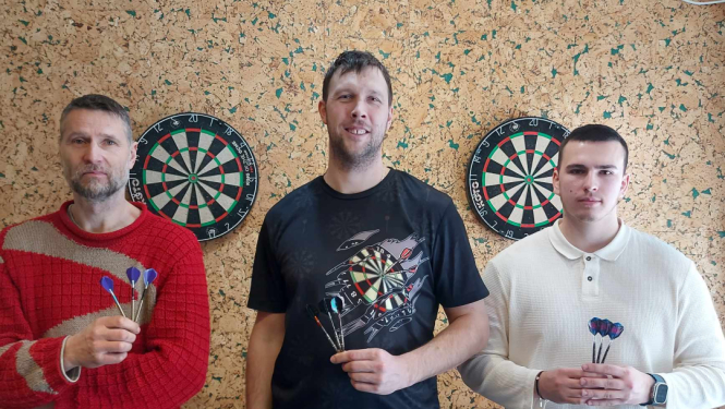 Uzvarētāji Mērsraga meistarsacīkstēs šautriņu mešanā 501