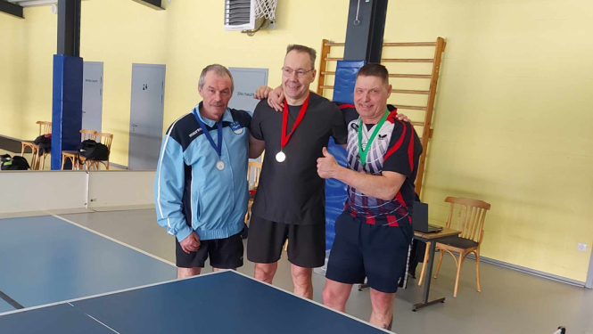 Labākie Mērsraga meistarsacīkšu galda tenisā otrajā posmā