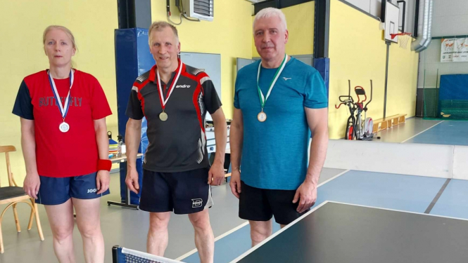 Mērsraga meistarsacīkšu galda tenisā 4. posma labākie