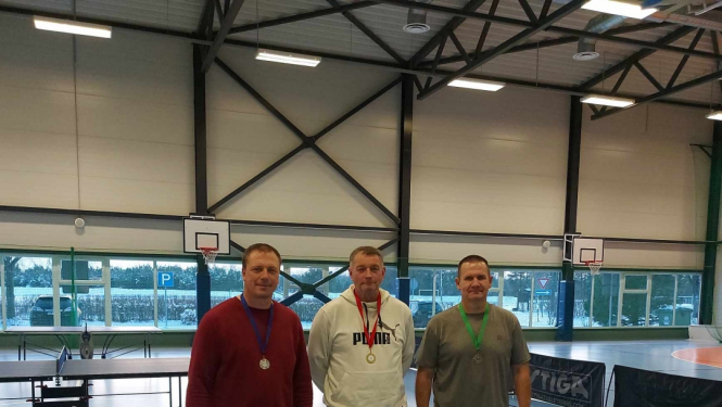 Aizvadīts Mērsraga meistarsacīkšu galda tenisā devītais posms