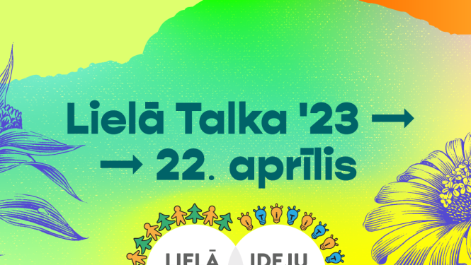 Lielās talkas baneris