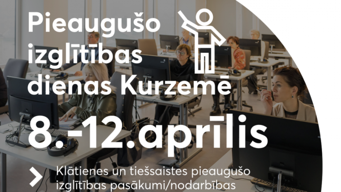 Pieaugušo izglītības dienas Kurzemē