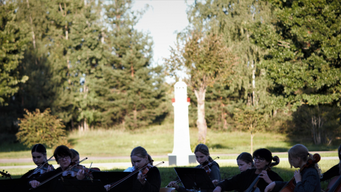 Mērsraga Tautas nama labiekārtošanas atklāšana
