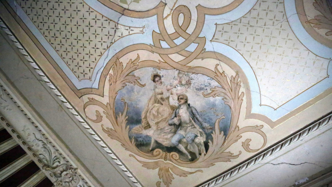 Nogales pils gleznojums