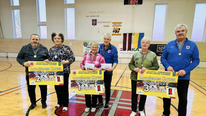 Uzvarētāji novusā