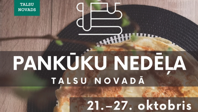 Pankūku nedēļas Talsu novadā 2024 afiša