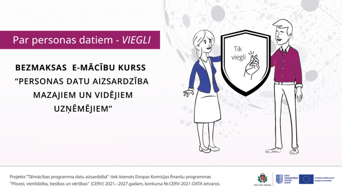Mācības par pareizu personas datu apstrādi