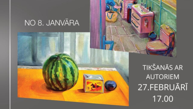 Tikšanās ar izstādes „Pirmais semestris” autoriem