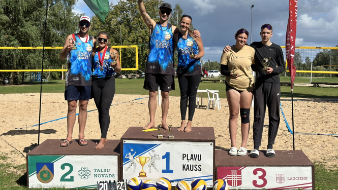 Noskaidroti „Pļavu kauss 2024”  labākie pludmales volejbolisti