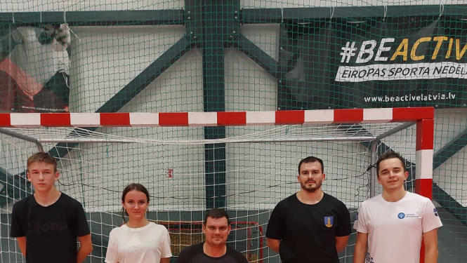 Mērsraga meistarsacīkšu telpu futbolā 4. posma uzvarētāji