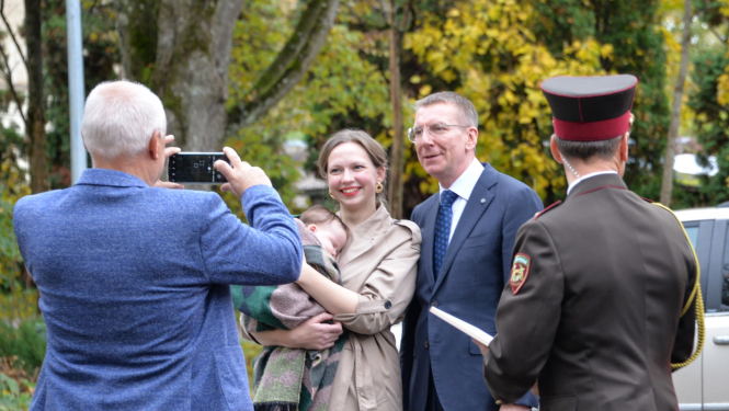 Valsts prezidenta Edgara Rinkēviča vizīte Talsu novadā