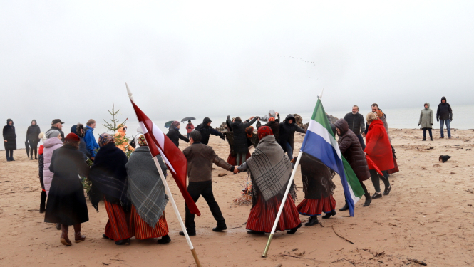 Sena lībiešu pavasara tradīcija – „Putnu modināšana”