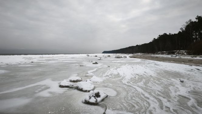 Labiekārto Rojas pludmali