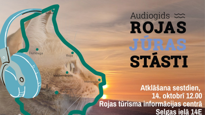 Rojas audiogida atklāšanas afiša