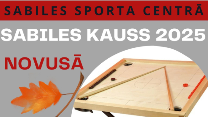 Sabiles kauss 2025 novusā afiša