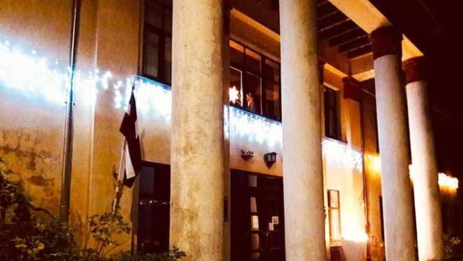 Sabiles kultūras nams tumsā