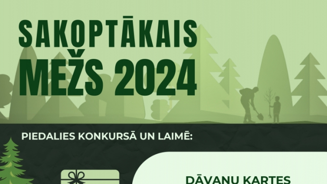 Sakoptākais mežs 2024