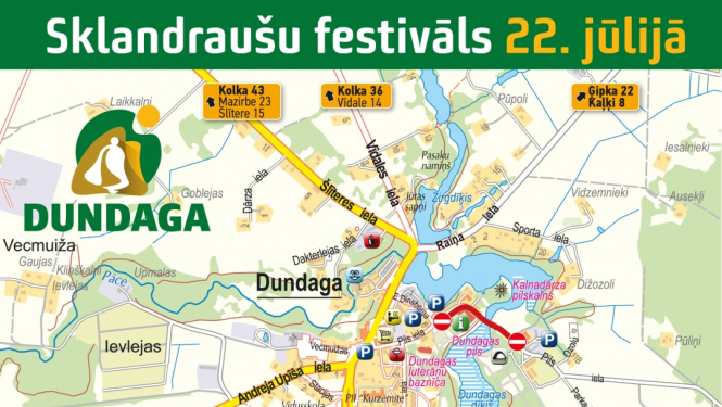 Satiksmes ierobežojumu karte