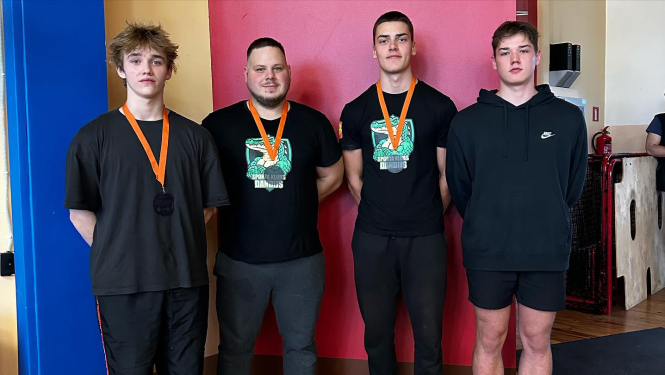 Sporta kluba "Dandijs" sportisti