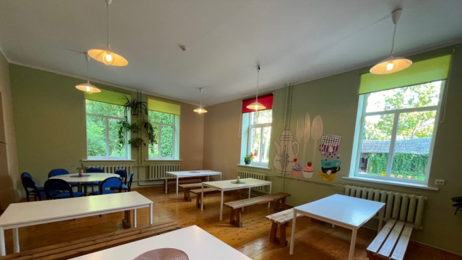 iekštelpas Stendes pamatskolā