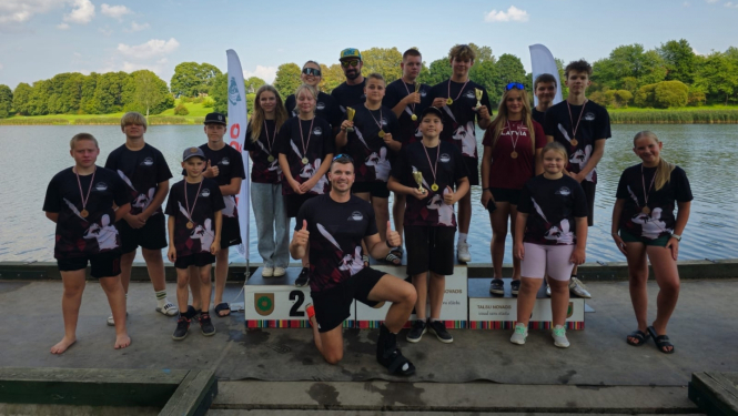 Talsu čempionāts smaiļošanā un kanoe airēšanā