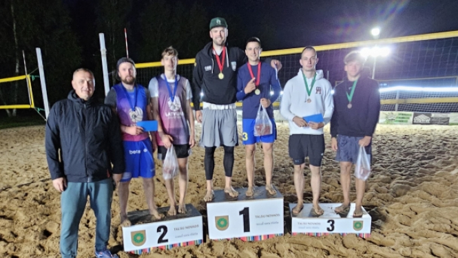 Talsu novada atklātais čempionāts pludmales volejbolā