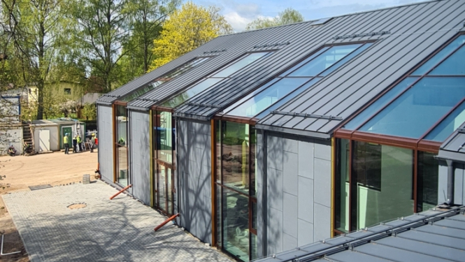 Talsu pamatskolas pārbūve tuvojas noslēgumam