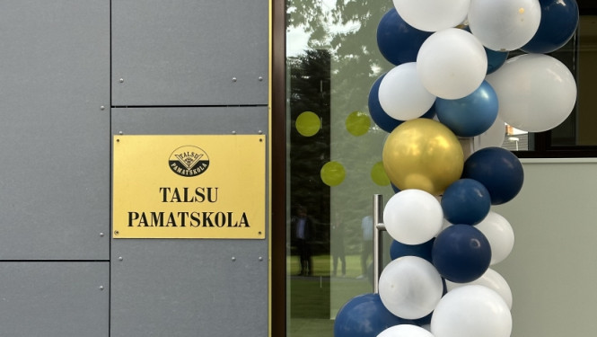 Talsu pamatsolas atklāšana