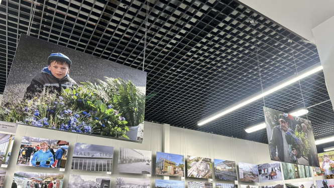 Izstāde Talsu tirgū