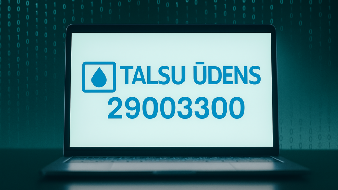 SIA „Talsu ūdens” ievieš jaunu telefoncentrāli un informatīvo tālruņa numuru