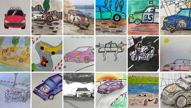 Tet rallija zīmējumu konkurss