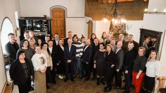 Talsu novada deputāti un darbinieki tiekas ar uzņēmējiem