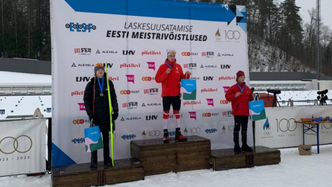 Talsu novada Sporta skolas biatlonisti Otepē