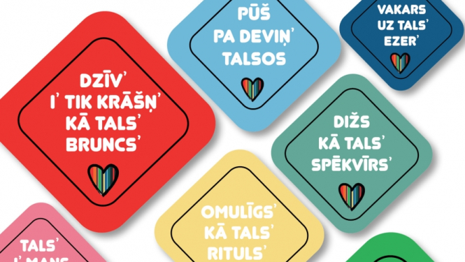 Svini Talsu vārda dienu! Saņem uzlīmes ar talseniekiem raksturīgiem izteicieniem