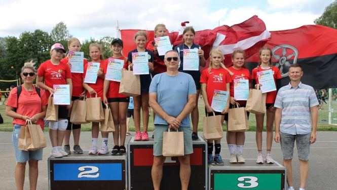 Vasaras volejbola spēles Kuldīgā