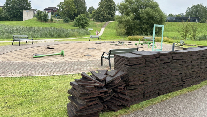 Āra trenažieru atjaunošana