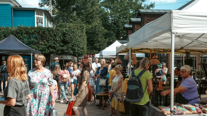 kalnciema kvartāla apmeklētāji