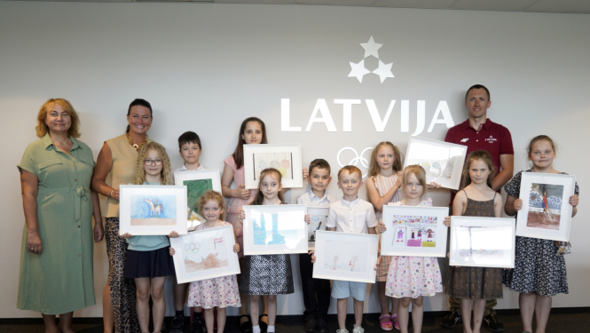 Zīmējumu konkursa uzvarētāji