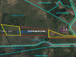 Nekustamā īpašuma „Akmeņdārzu zeme” Dundagas pagastā zemes vienības nomas izsole 