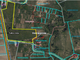 Nekustamā īpašuma „Laukdārzi” Dundagas pagastā zemes vienības nomas izsole