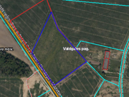 Nekustamā īpašuma „Sakņu dārzs 12”, Valdgales pagastā zemes vienība 3,37 ha platībā
