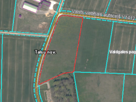 Nekustamā īpašuma „Sakņu dārzs 15”, Valdgales pagastā zemes vienība 2,85 ha platībā