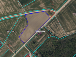 Nekustamā īpašuma „Sakņu dārzs 23”, Valdgales pagastā zemes vienība 1,8 ha platībā