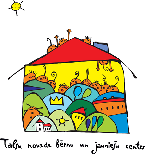 Talsu novada bērnu un jauniešu centra logo