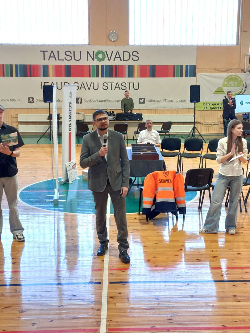 Talsu novada domes priekšsēdētāja vietnieks Jānis Kaļiņičenko