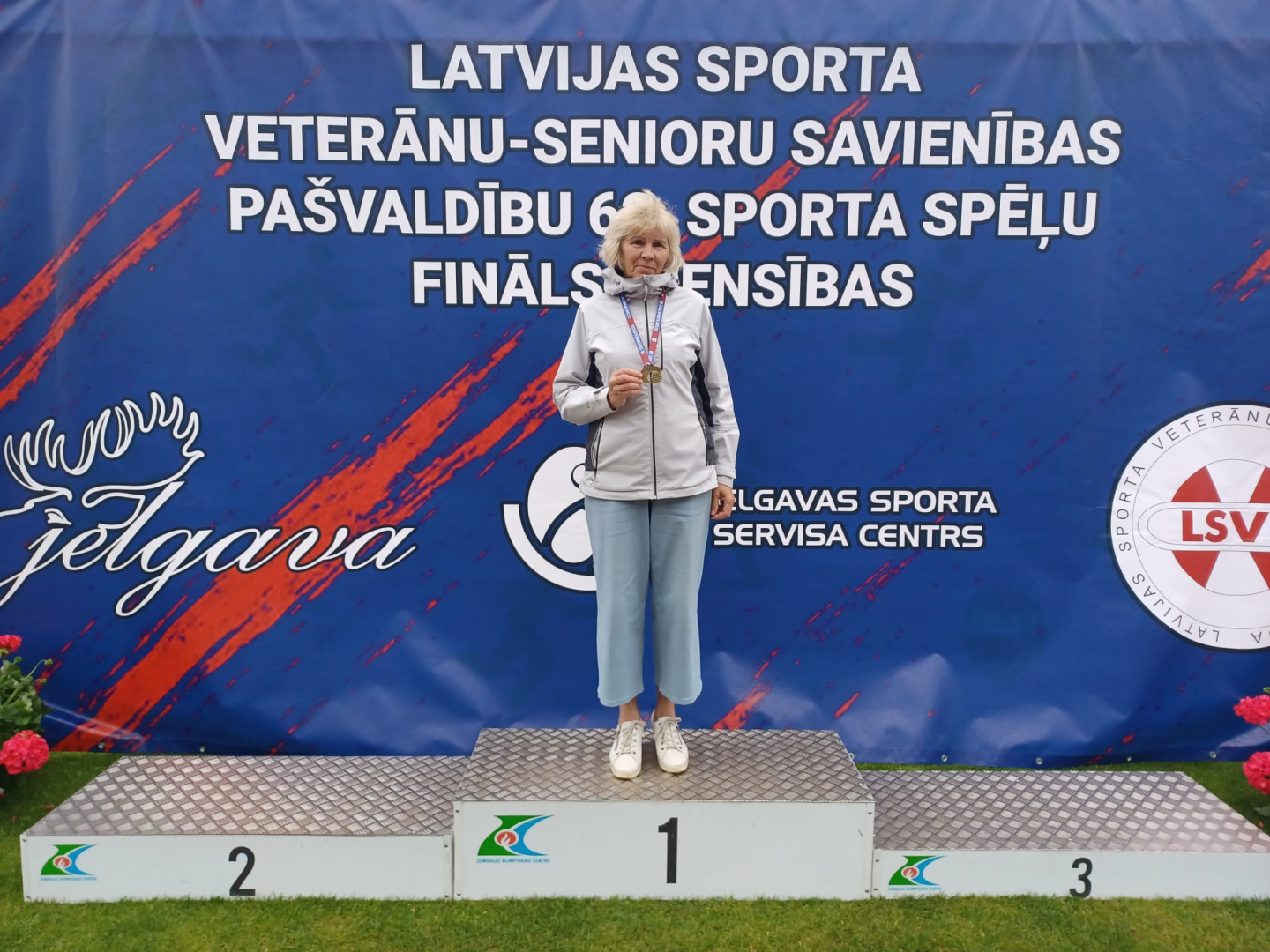 Talsu novada sportistiem panākumi Latvijas Sporta veterānu (senioru) savienības sacensībās Jelgavā