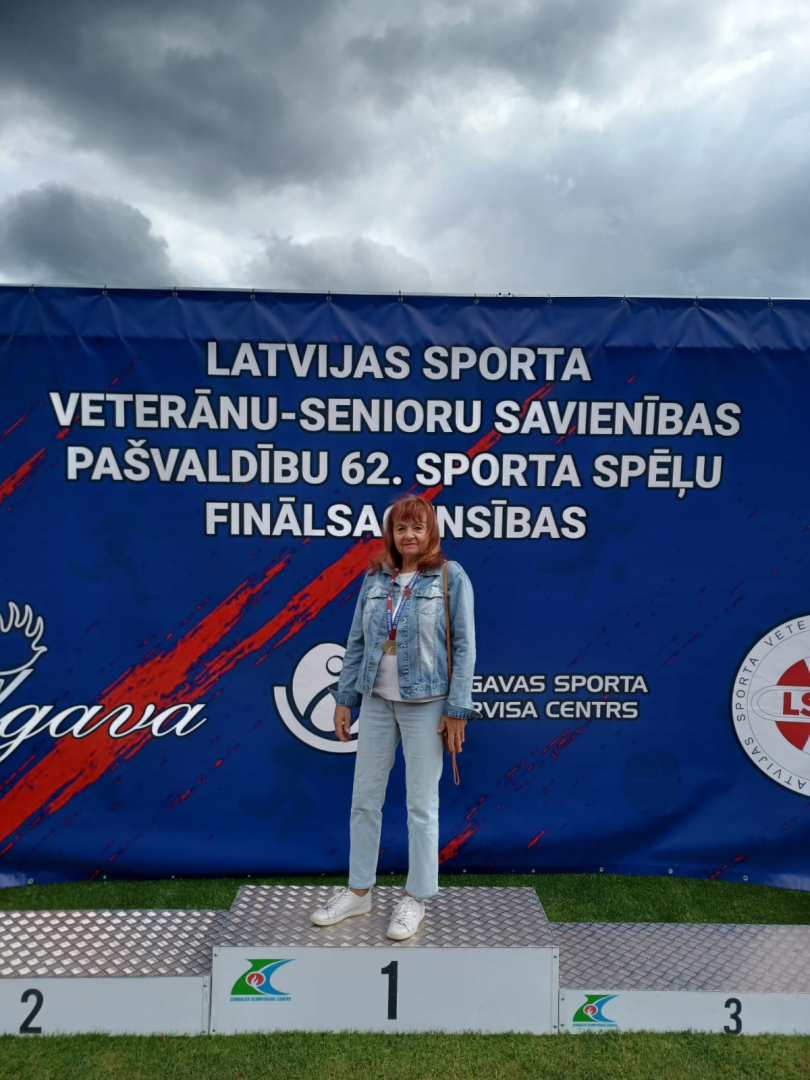 Talsu novada sportistiem panākumi Latvijas Sporta veterānu (senioru) savienības sacensībās Jelgavā