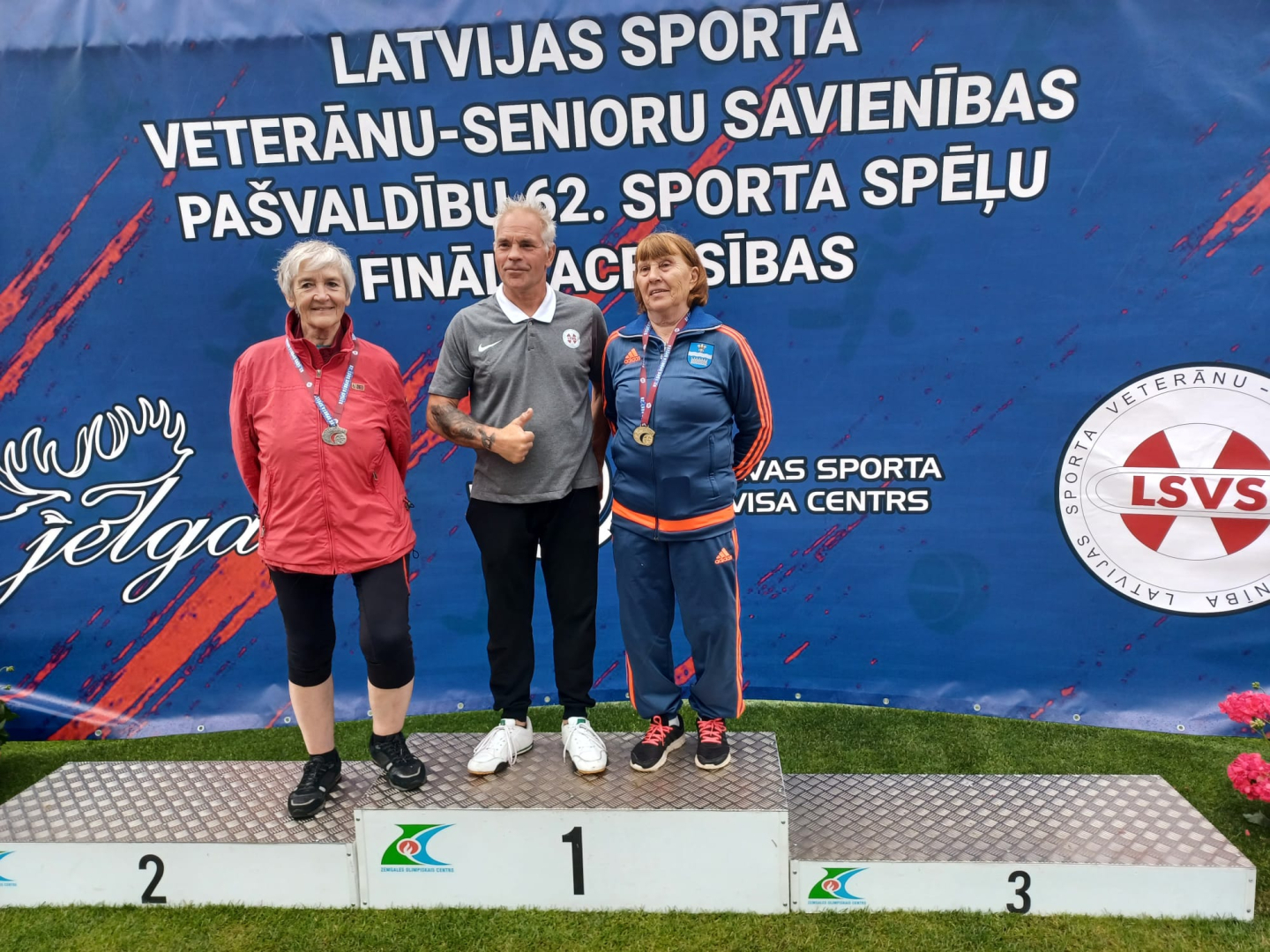 Talsu novada sportistiem panākumi Latvijas Sporta veterānu (senioru) savienības sacensībās Jelgavā
