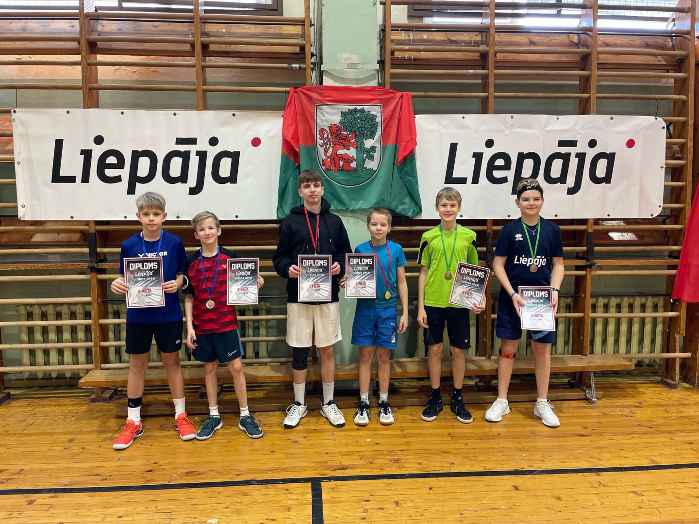Badmintonisti Liepājā
