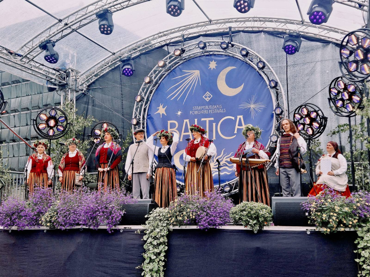 Talsu novada kolektīvi tiekas starptautiskajā folkloras festivālā „Baltica”